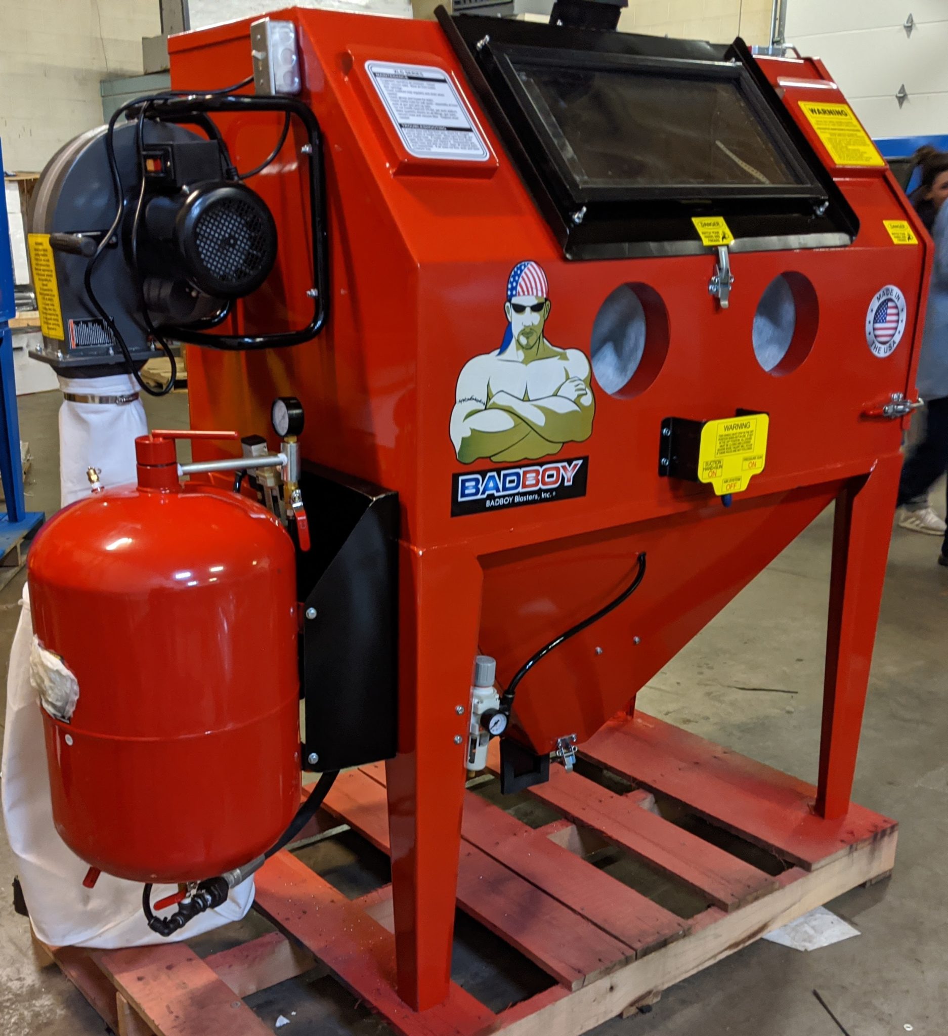 ABRASIVE MEDIA SAND BLASTER BB1050LEDBVRPRHVFL