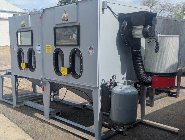 SANDBLASTING CABINET BB-9050LED-BVT-PR-SL-TT