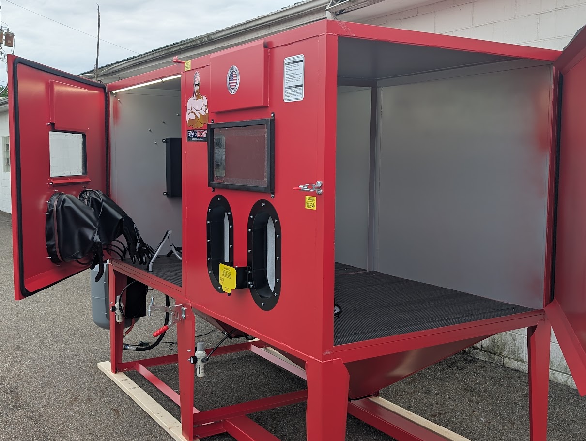 SANDBLASTING CABINET BB-9050LED-BVT-PR-SL - Image 3